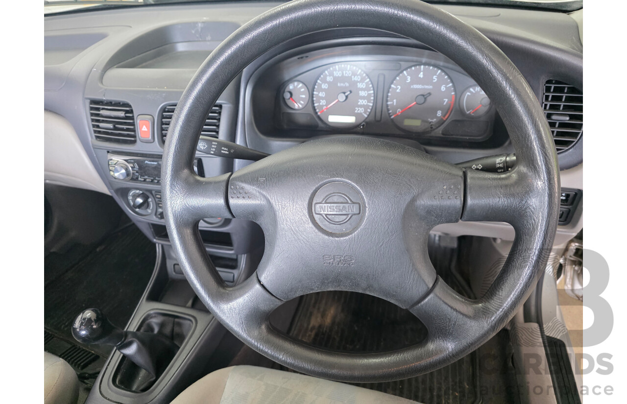 8/2003 Nissan Pulsar ST-L N16 4d Sedan Silver 1.8L