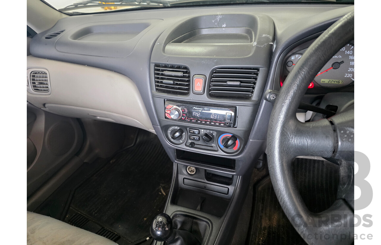 8/2003 Nissan Pulsar ST-L N16 4d Sedan Silver 1.8L