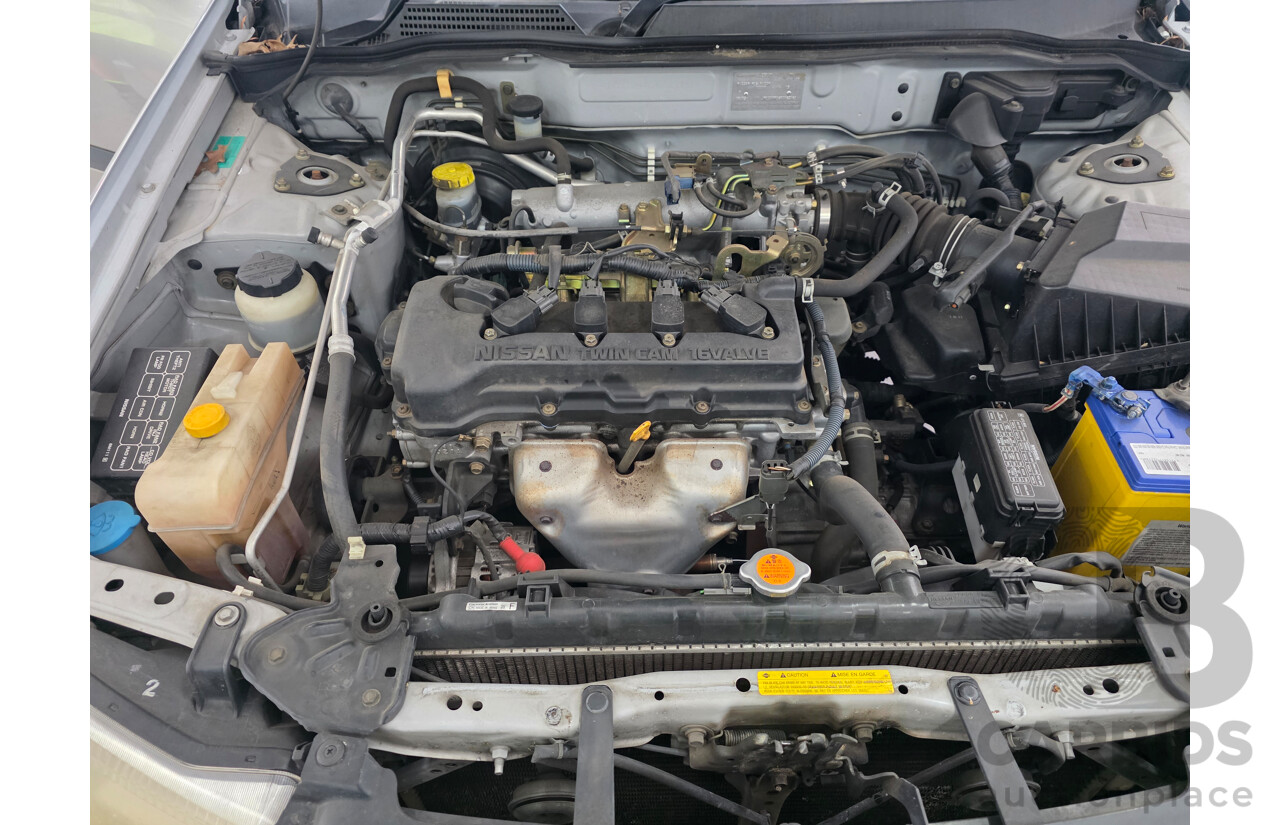 8/2003 Nissan Pulsar ST-L N16 4d Sedan Silver 1.8L