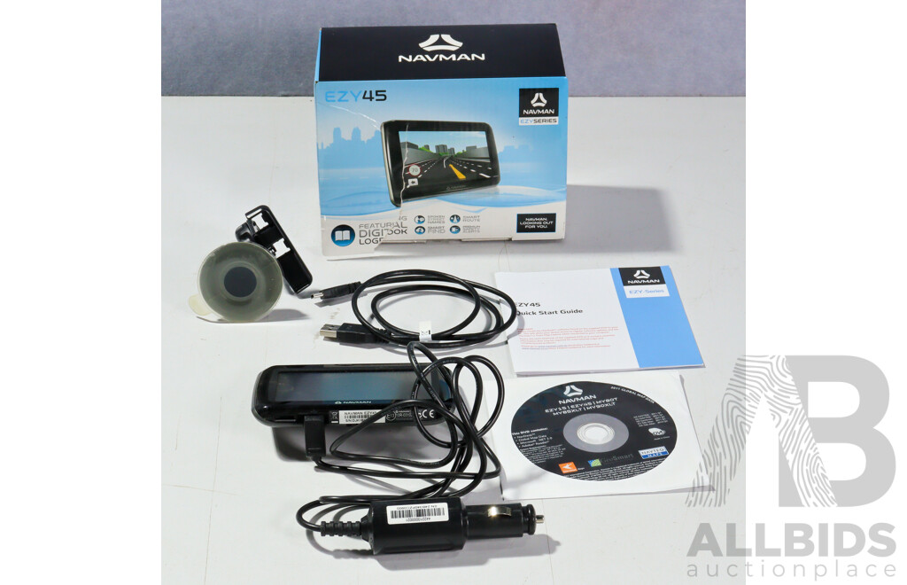Navman EZY 45 in Box with CD