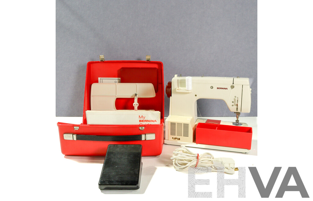 Bernina Minimatic Sewing Machine in Hard Case with Instruction Booklets