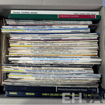 Collection VIntage Vinyl LP Records, Mostly Classical