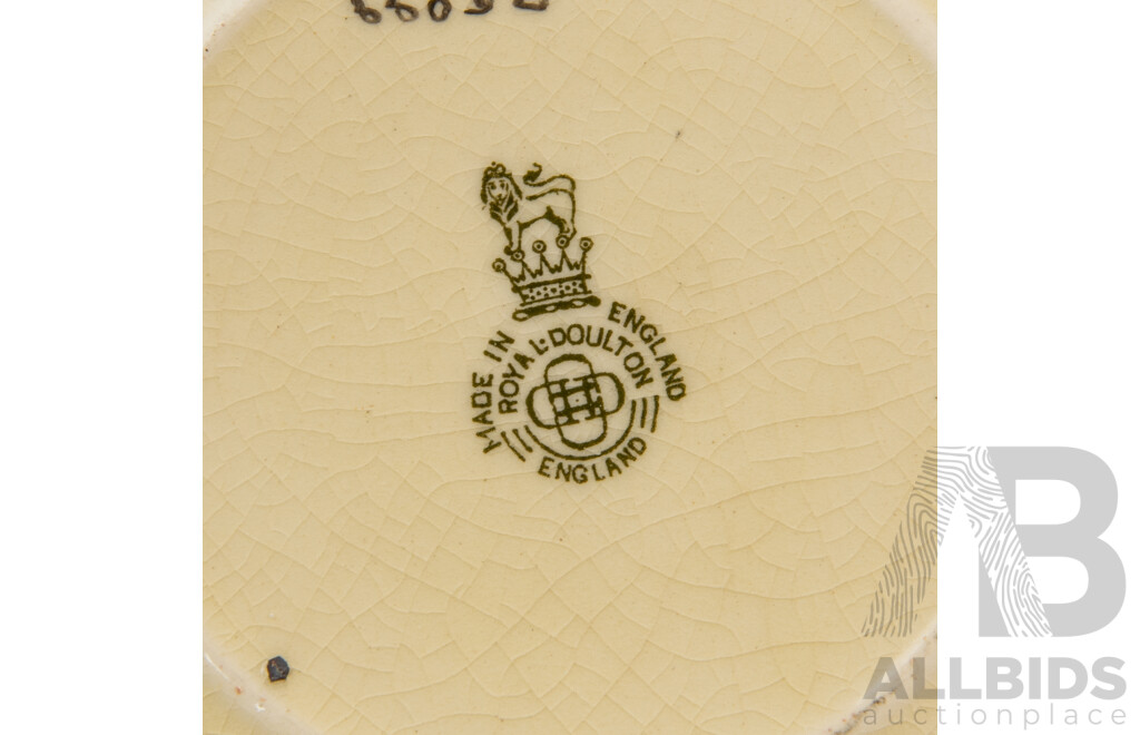 Collection Vintage Royal Doulton Porcelain in Orchid Pattern
