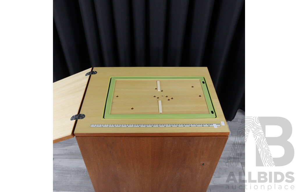 Fitted Sewing Machine Cabinet by Horn