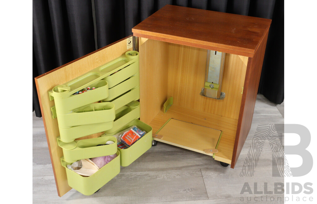 Fitted Sewing Machine Cabinet by Horn