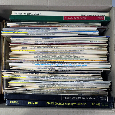Collection VIntage Vinyl LP Records, Mostly Classical