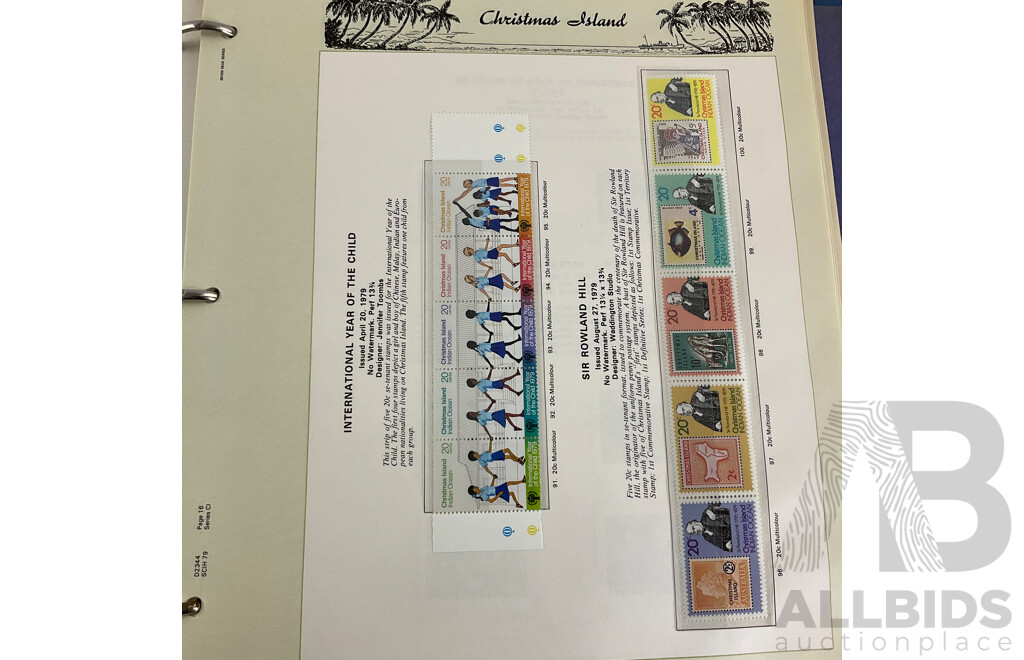 Australian Dependencies Seven Seas Mint Stamp Album Antarctica 1957 to Norfolk Island 1981