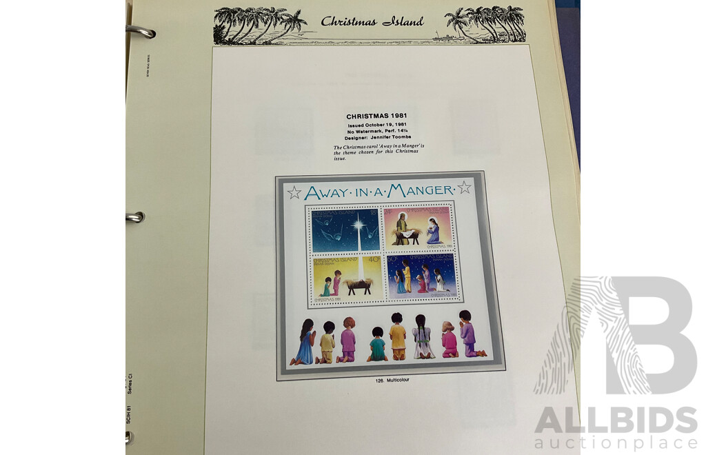 Australian Dependencies Seven Seas Mint Stamp Album Antarctica 1957 to Norfolk Island 1981