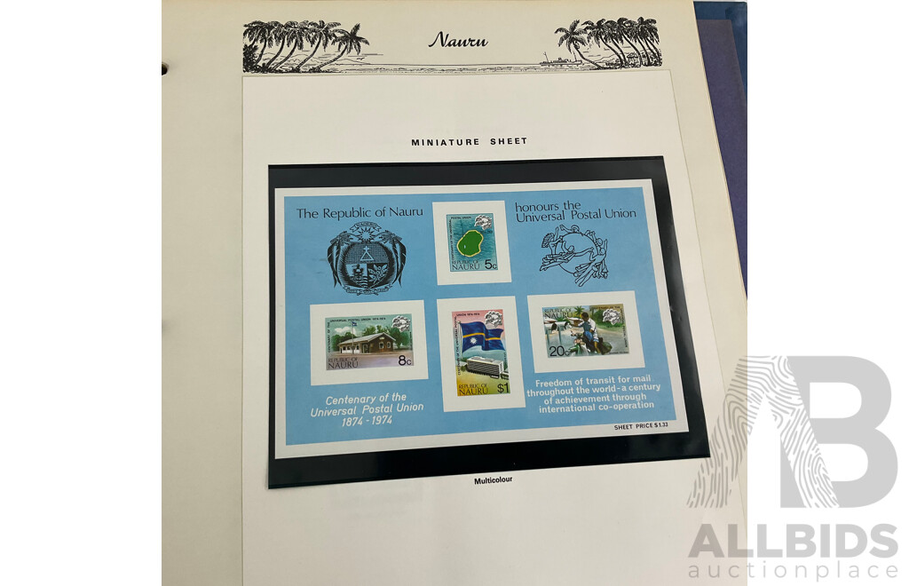 Australian Dependencies Seven Seas Mint Stamp Album Antarctica 1957 to Norfolk Island 1981