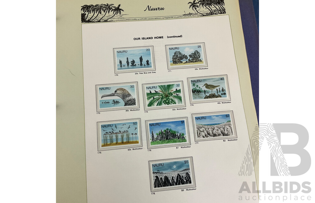 Australian Dependencies Seven Seas Mint Stamp Album Antarctica 1957 to Norfolk Island 1981