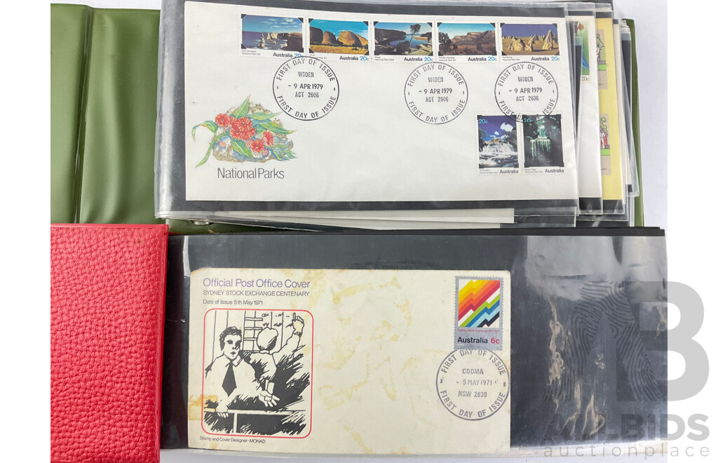 Australian First Day Covers, Examples Spanning 1971 to 1979