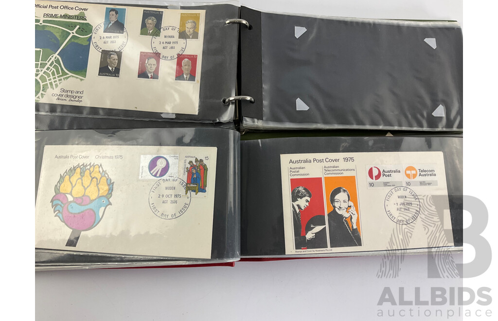 Australian First Day Covers, Examples Spanning 1971 to 1979