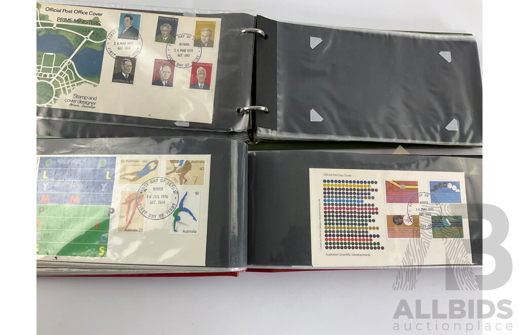 Australian First Day Covers, Examples Spanning 1971 to 1979