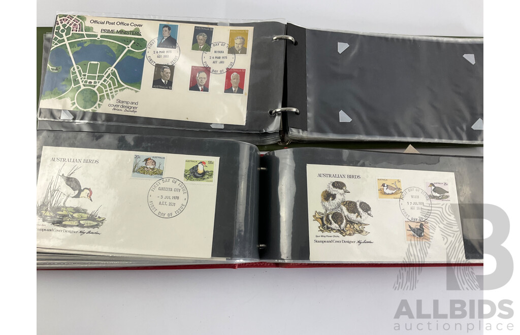 Australian First Day Covers, Examples Spanning 1971 to 1979