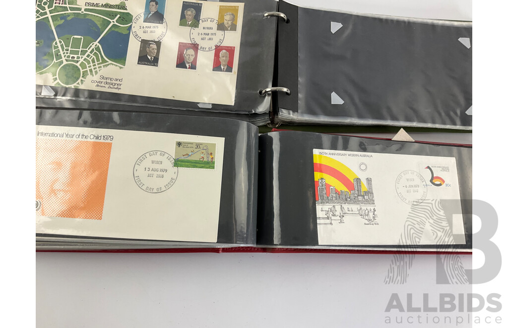 Australian First Day Covers, Examples Spanning 1971 to 1979