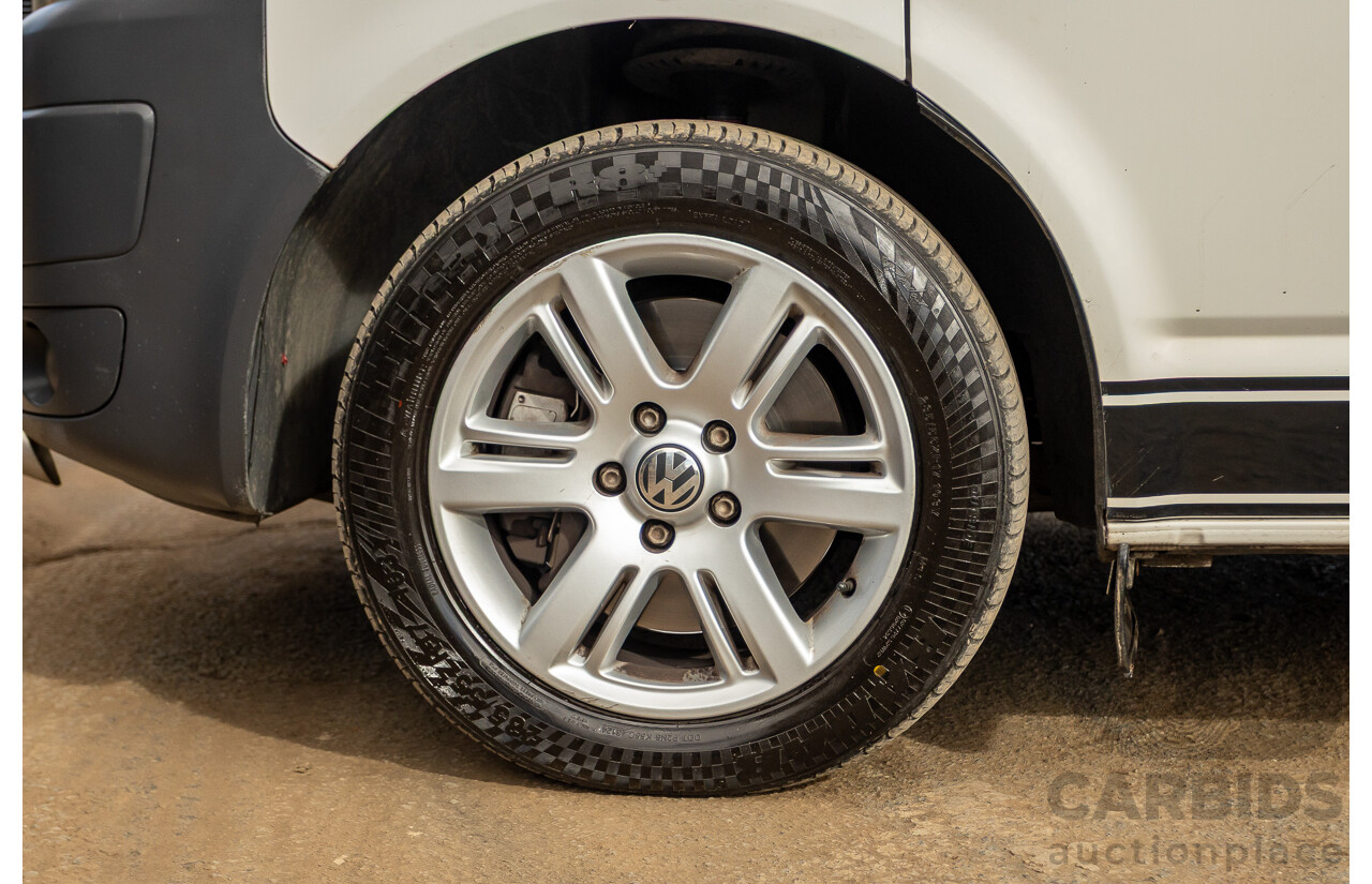 12/2011 Volkswagen Transporter TDI400 LWB Low 4Motion (AWD) T5 MY12 Van White Turbo Diesel 2.0L - Campervan