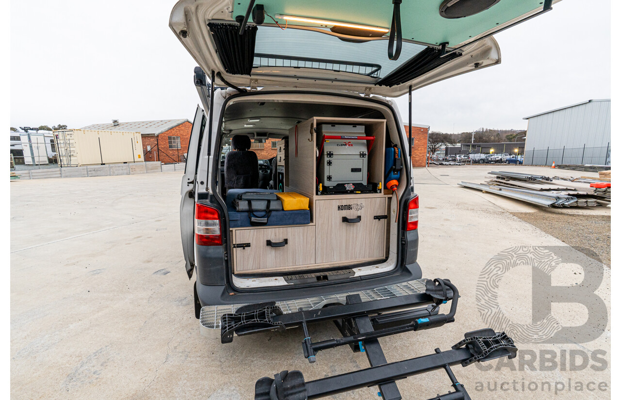12/2011 Volkswagen Transporter TDI400 LWB Low 4Motion (AWD) T5 MY12 Van White Turbo Diesel 2.0L - Campervan