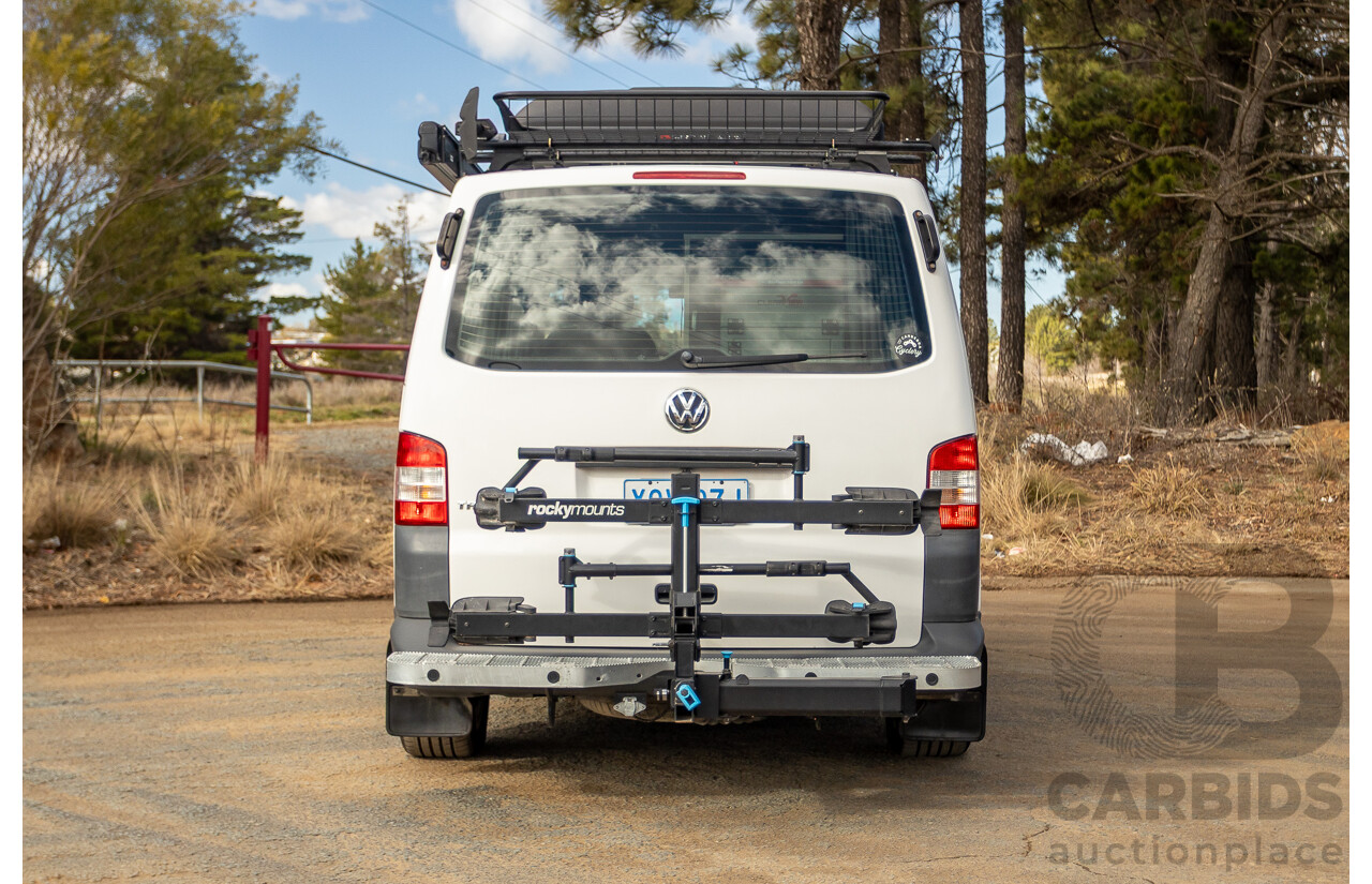 12/2011 Volkswagen Transporter TDI400 LWB Low 4Motion (AWD) T5 MY12 Van White Turbo Diesel 2.0L - Campervan