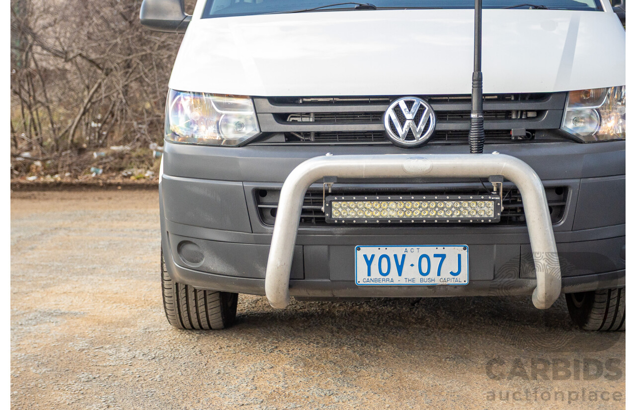 12/2011 Volkswagen Transporter TDI400 LWB Low 4Motion (AWD) T5 MY12 Van White Turbo Diesel 2.0L - Campervan
