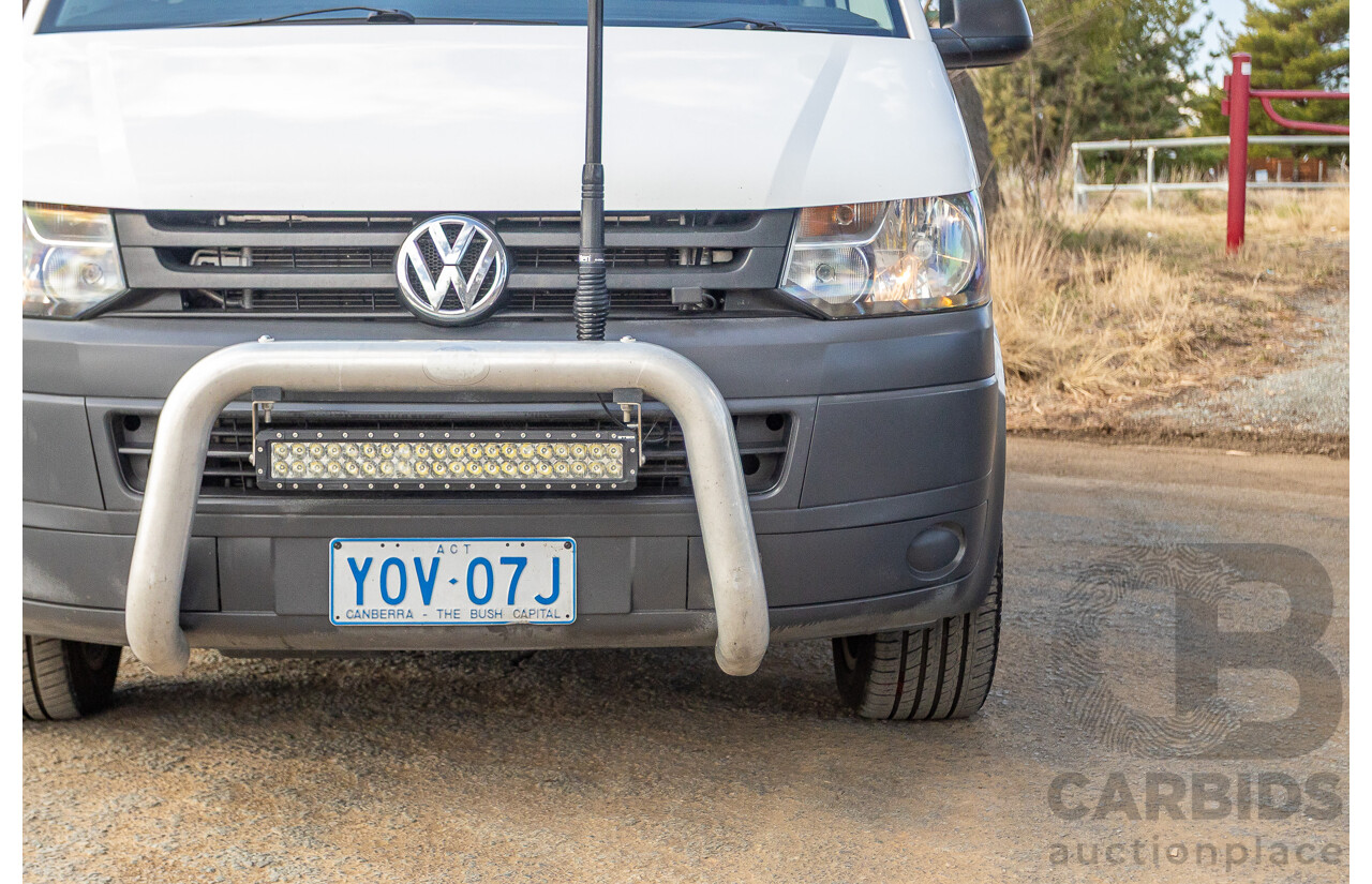 12/2011 Volkswagen Transporter TDI400 LWB Low 4Motion (AWD) T5 MY12 Van White Turbo Diesel 2.0L - Campervan