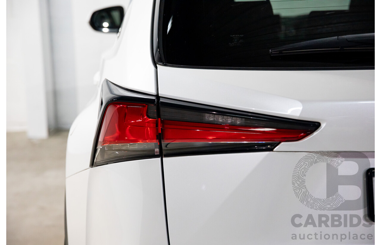 03/2018 Lexus NX300h Luxury Hybrid (FWD) AYZ10R MY17 Facelift 4d Wagon Sonic Quartz Metallic 2.5L - Hybrid