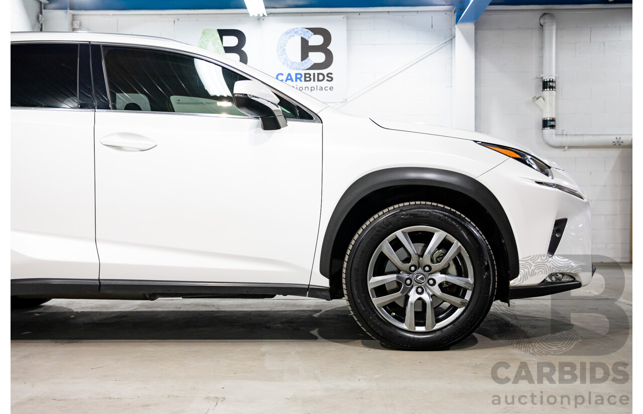 03/2018 Lexus NX300h Luxury Hybrid (FWD) AYZ10R MY17 Facelift 4d Wagon Sonic Quartz Metallic 2.5L - Hybrid