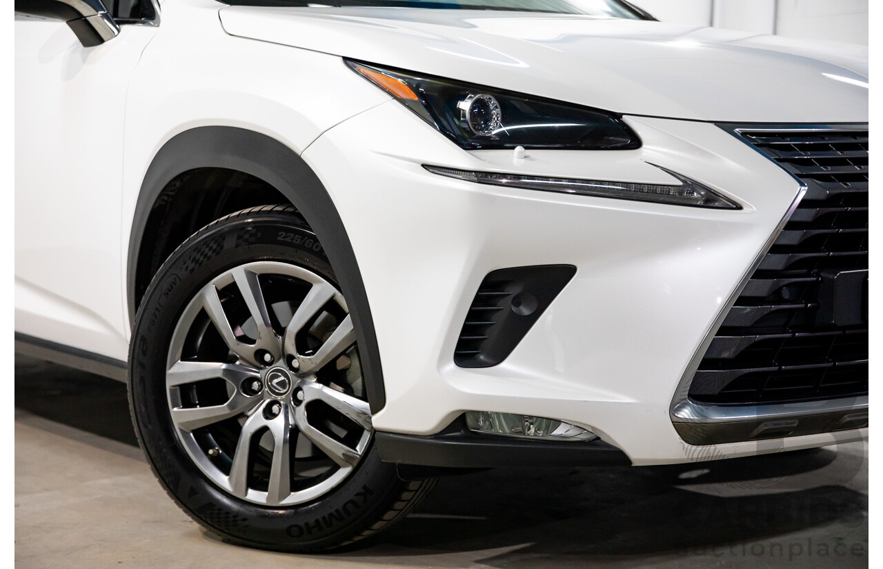 03/2018 Lexus NX300h Luxury Hybrid (FWD) AYZ10R MY17 Facelift 4d Wagon Sonic Quartz Metallic 2.5L - Hybrid