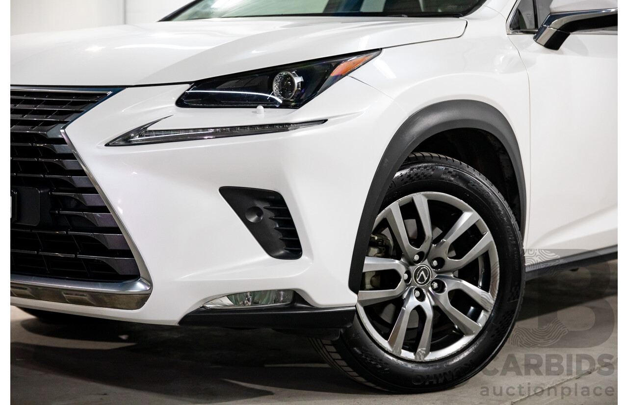 03/2018 Lexus NX300h Luxury Hybrid (FWD) AYZ10R MY17 Facelift 4d Wagon Sonic Quartz Metallic 2.5L - Hybrid
