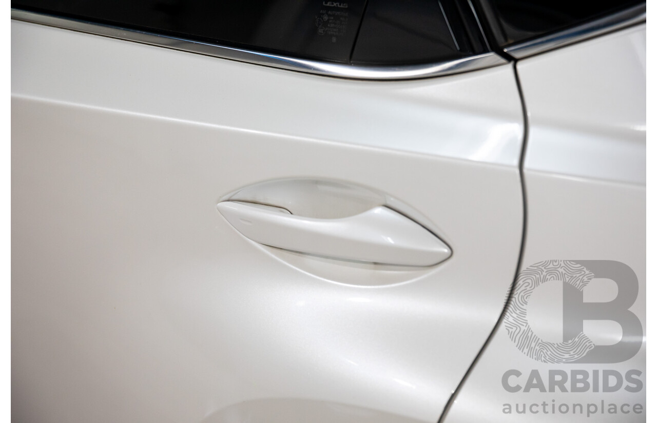 03/2018 Lexus NX300h Luxury Hybrid (FWD) AYZ10R MY17 Facelift 4d Wagon Sonic Quartz Metallic 2.5L - Hybrid