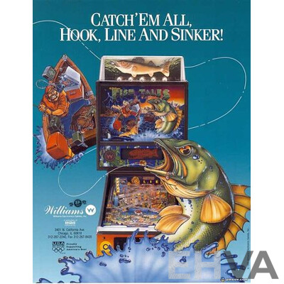 Fish Tales Pinball Machine by Williams