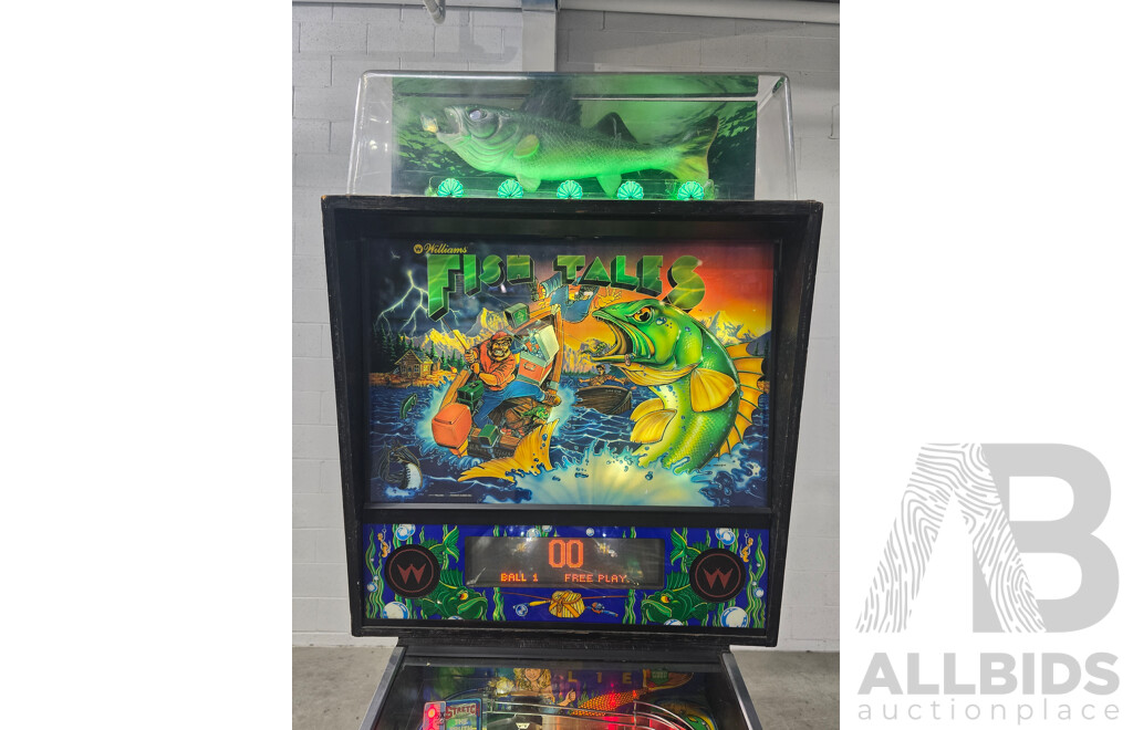 Fish Tales Pinball Machine by Williams