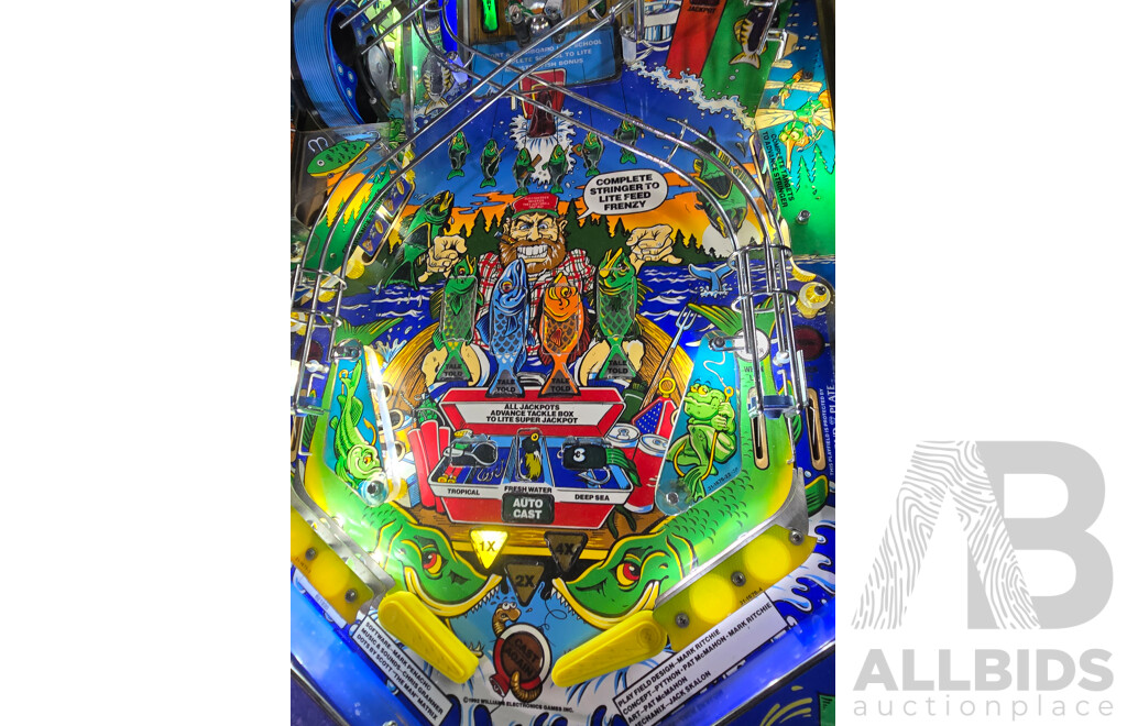 Fish Tales Pinball Machine by Williams