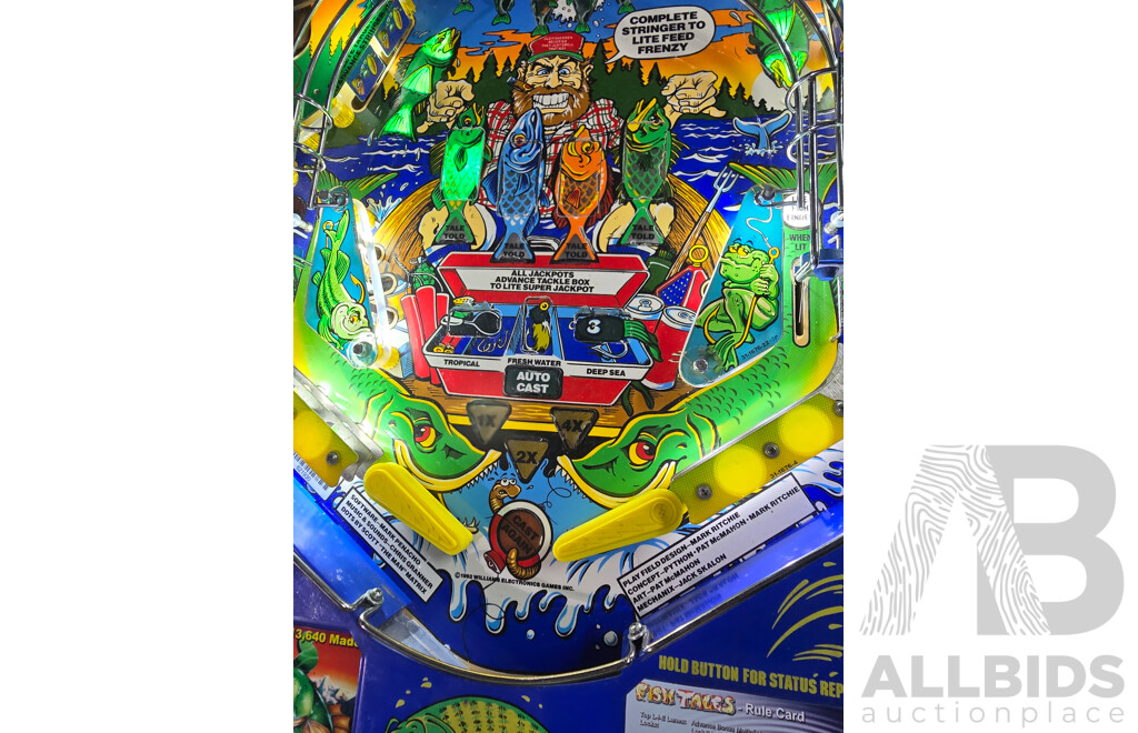 Fish Tales Pinball Machine by Williams