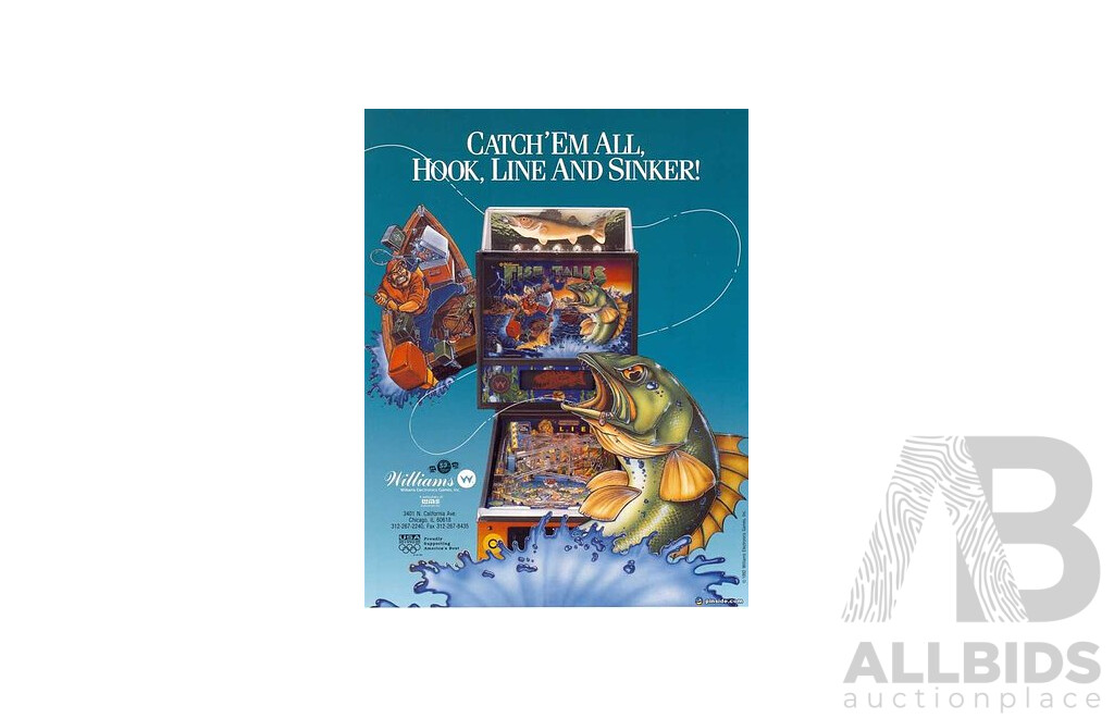 Fish Tales Pinball Machine by Williams