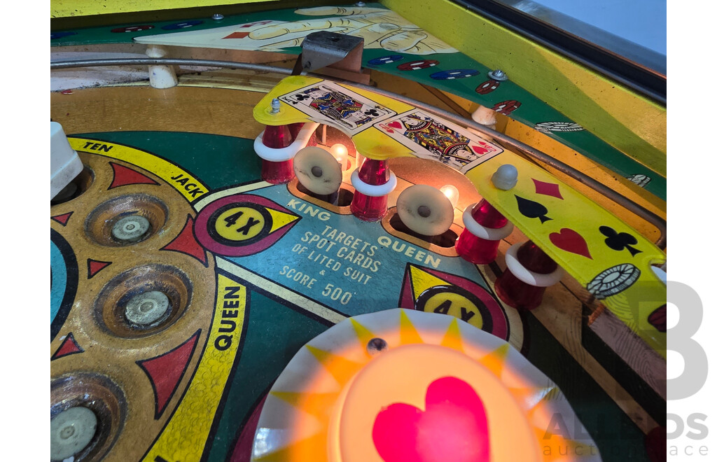 1979 Hot Hand Pinball Machine by Stern Electronics