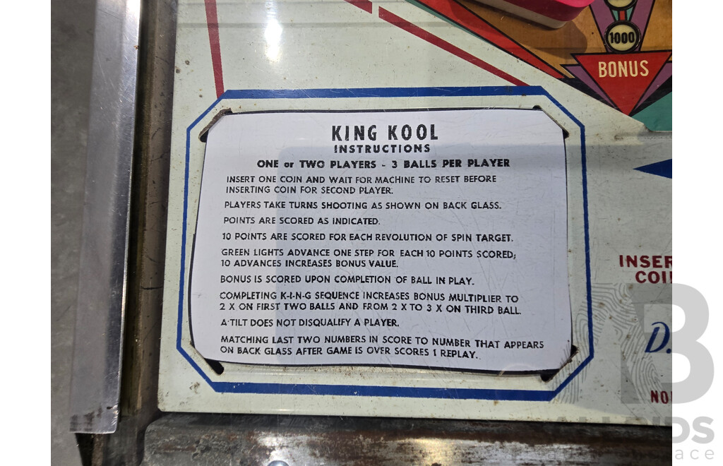 King Rock by D. Gottlieb & Co.