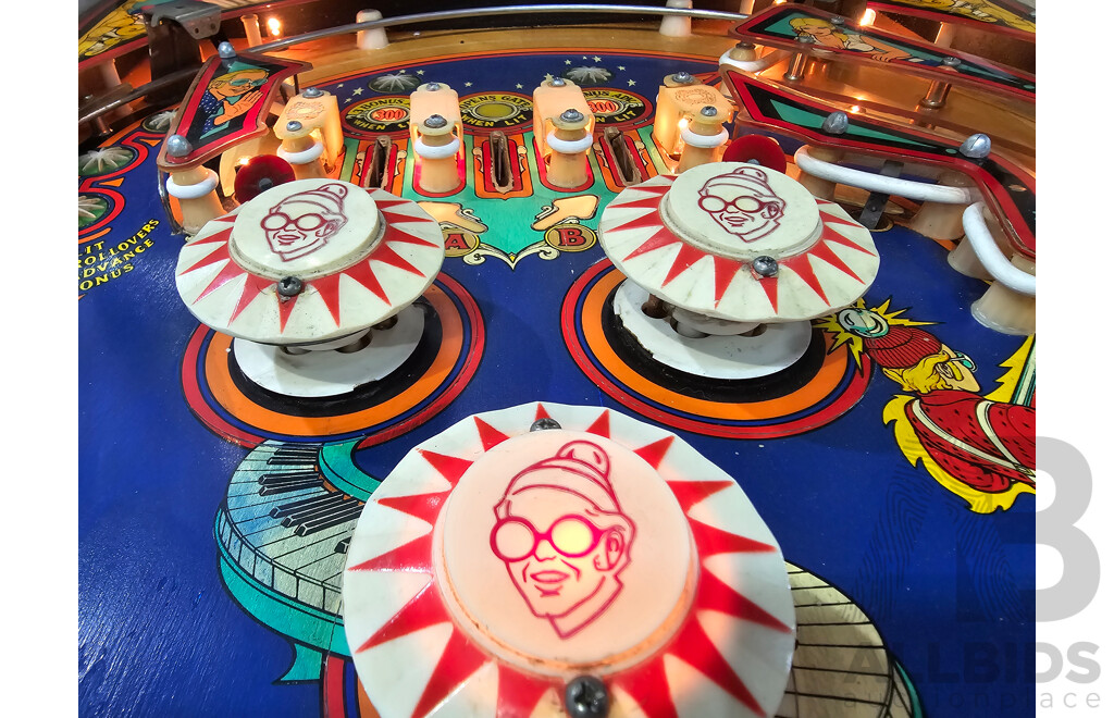 Captain Fantastic 1976 Pinball Machine by Bally