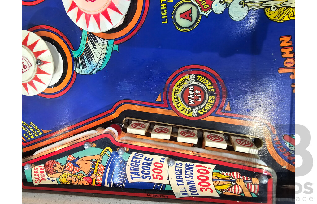 Captain Fantastic 1976 Pinball Machine by Bally