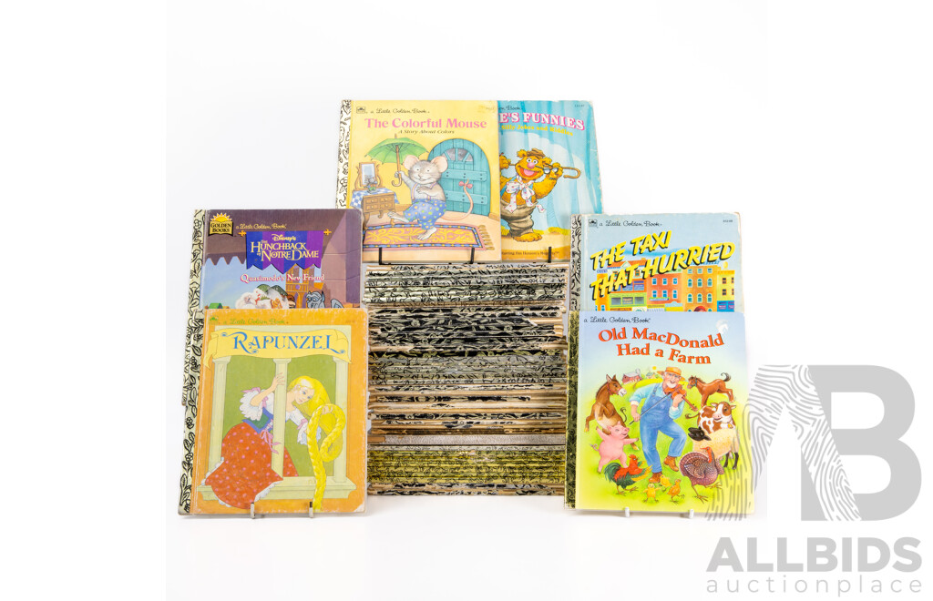 Large Collection Approx 48 Little Golden Books