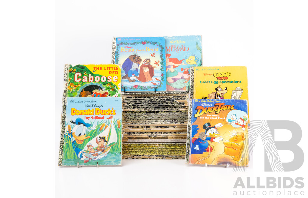 Large Collection Approx 48 Little Golden Books