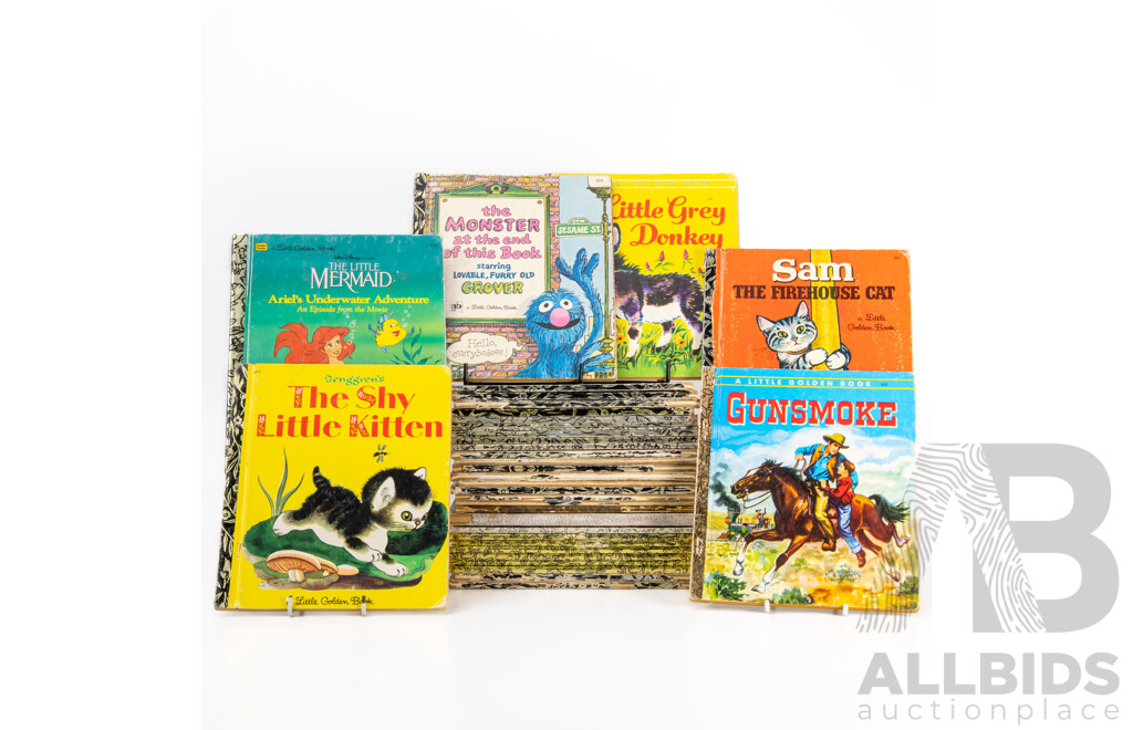 Large Collection Approx 48 Little Golden Books