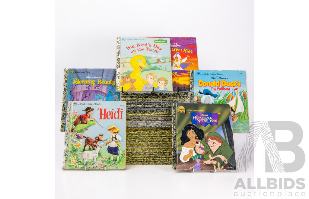 Large Collection Approx 47 Little Golden Books
