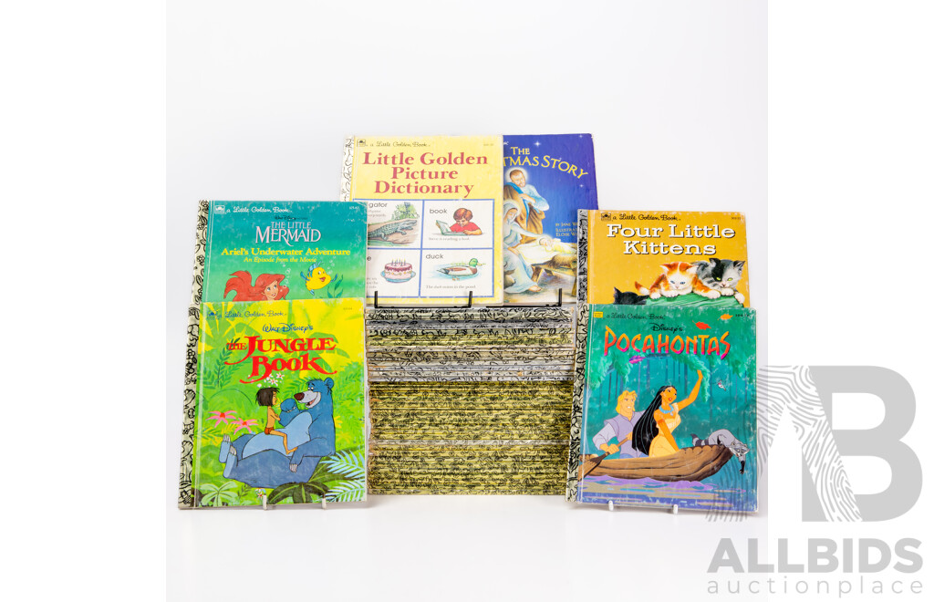 Large Collection Approx 47 Little Golden Books