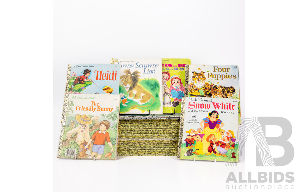 Large Collection Approx 47 Little Golden Books