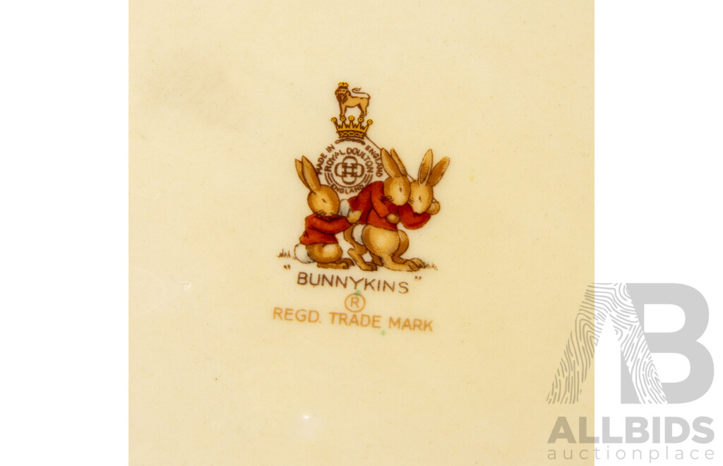 Collection Children's Porcelain Comprising Royal Doulton Bunnykins & Beatrix Potter Items