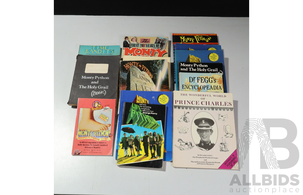 Collection of Monty Python & Terry Gilliam Books (Approx. 13)