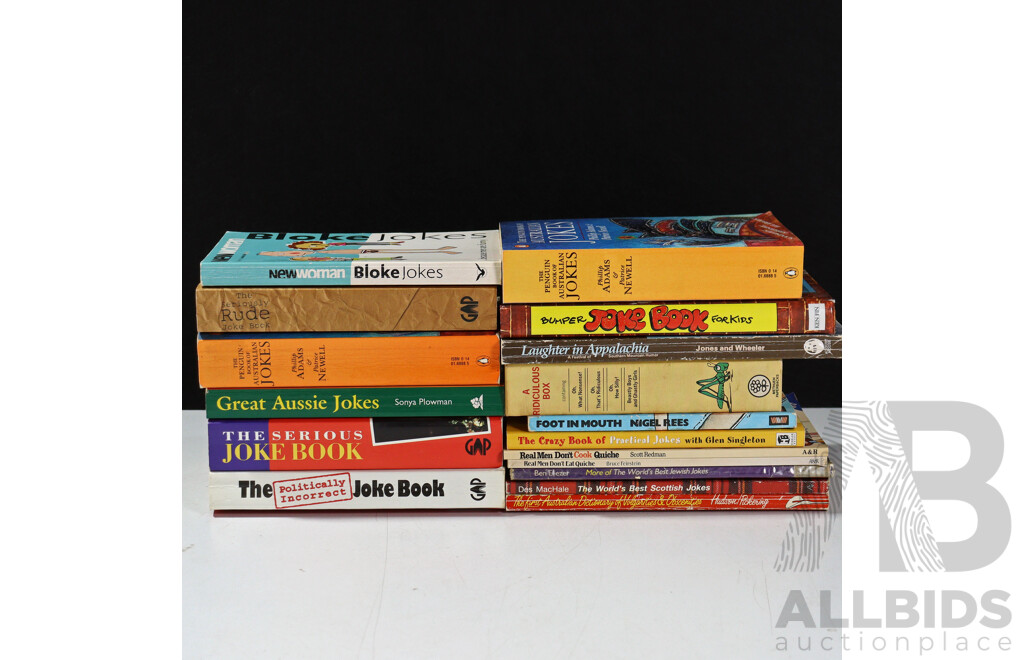 Collection of Joke Books & Humour Titles