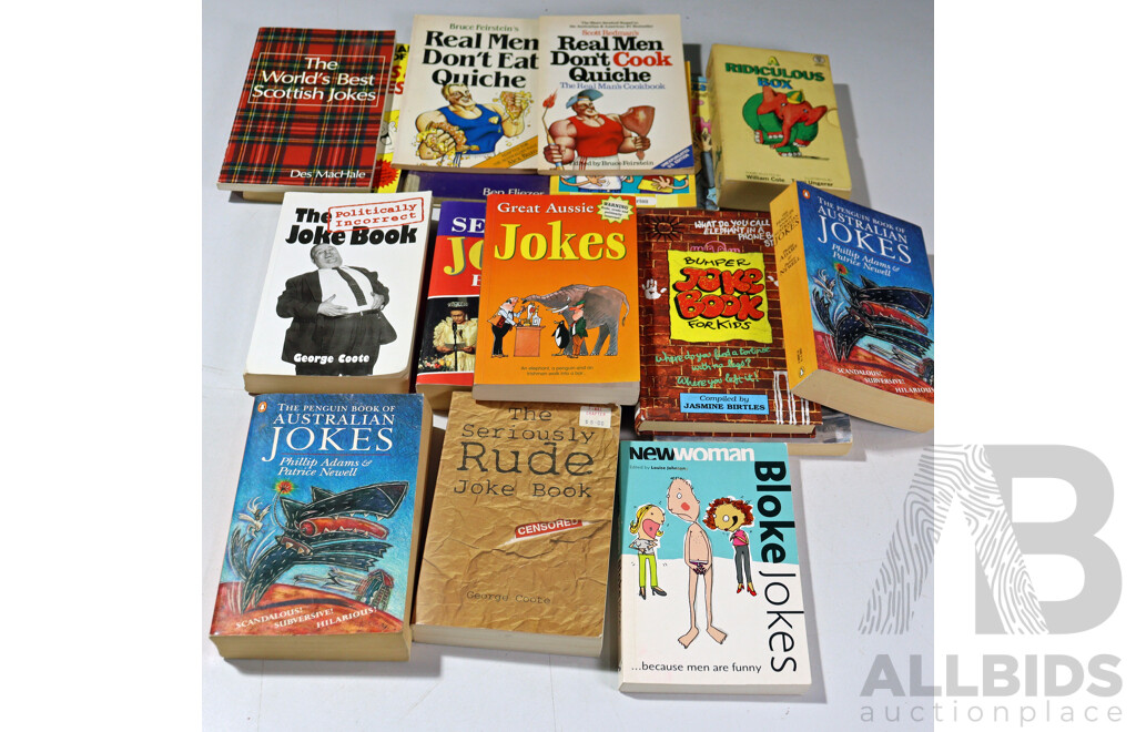 Collection of Joke Books & Humour Titles