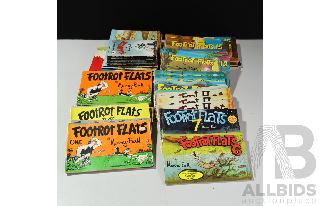 Collection of Footrot Flats Books by Murray Ball