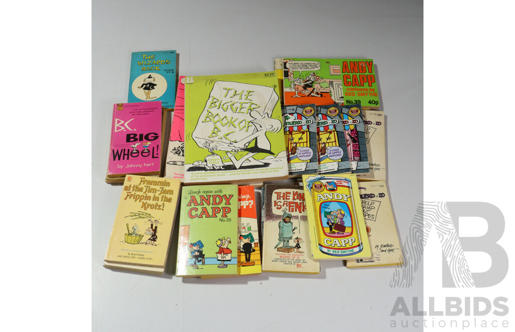 Collection of Comic Strip Books
